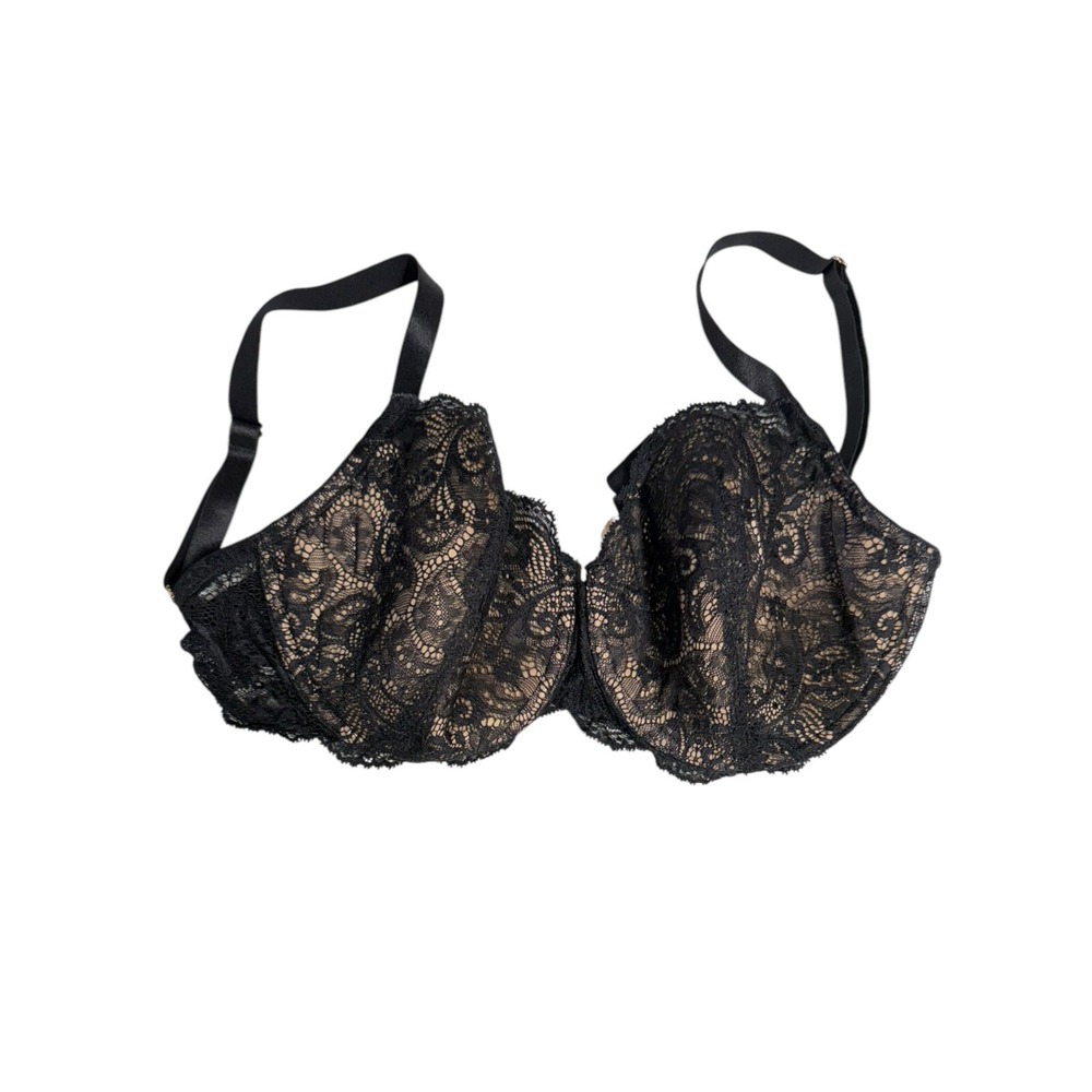 ThirdLove 24/7 Lace Balconette Bra Black Size 32G Lightly‎ Padded Underwire
